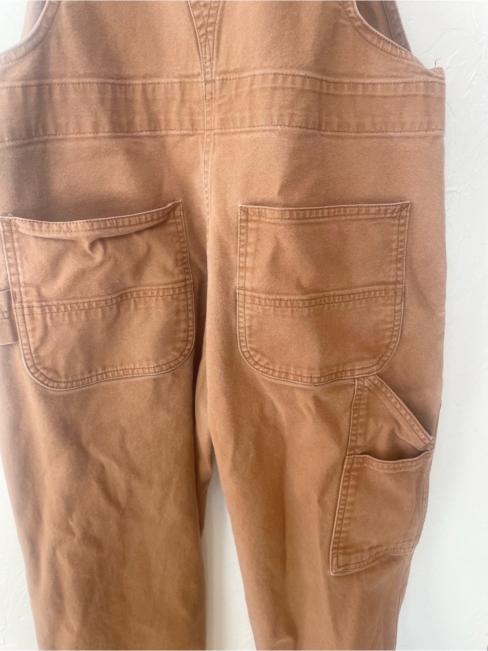 CARHARRT Ashland Bib Overalls OR6001 Brown S 4-6 - Picture 8 of 16
